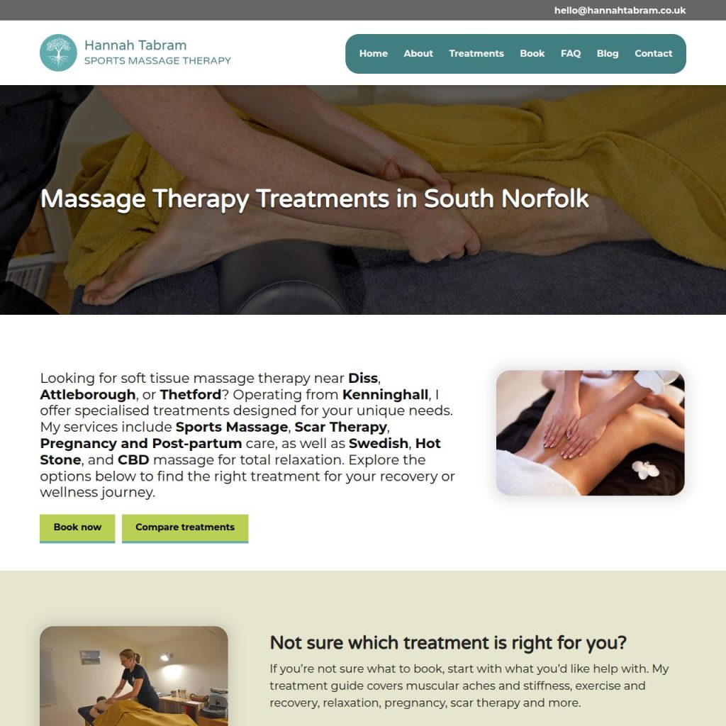 Hannah Tabram Sports Massage Therapy illustration 3